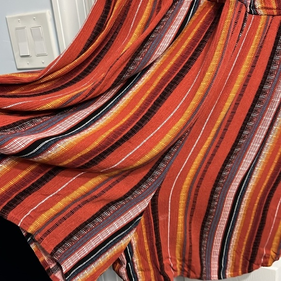 Apt. 9 Women's Wrap-Front Romper - Striped - Picture 3 of 7